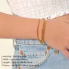 Bracelets en acier inoxydable Bangle Sunibi pour femmes hommes 4 mm / 6 mm / 8 mm charmes bracelets de chaîne cubaine bijoux de mode en gros / dropshippingl240417