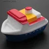 サンドプレイウォーターファン6pcバスおもちゃフローティングボートおもちゃベイビーソフトバスタイムおもちゃ浴槽プール水玩具とソフトバスおもちゃ幼児用L416