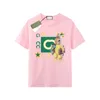 Women's and man T-shirts Guhome G-I short sleeved ancient family T-shirt unisex trendy brand casual loose cotton short sleeved female Cartoon Rabbit style