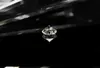 Bgyi Solitaire Ring Solid 14K White Gold AU585 Platinum PT950 Fashion Hexagonal Diamond Ring Moissanite Proposal Solitaire Ring D240419