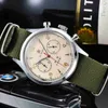 Mens Running Second Fashion Full Function Timing Business Mens Quartz Watch Small