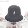 Kangol Solid Color Casual Unisex Bucket Classic Dome Fisherman Hat Black Basin Hat Sports Leisure Designer Bucket Hat Kangol Hat 5696