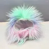Dog Apparel Themed Pet Accessory Lion Hat Shape Cosplay Cute Cat Wigs For Halloween Parties Festive Costumes Small