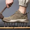 부츠 방지 방지 파괴 할 수없는 신발 방지 안전 남성 작업 운동화 스틸 발가락 보호 산업