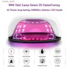 Nail Dryers 92W 42 LEDs Drying Lamp Manicure Professional UV Nail Dryer Curing Gel Nail Polish With USB Smart Timer Sun Light Nail Art Tools Y240419