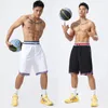 Zomer heren basketbal shorts snel droge plus size hardlopen korte ademende fitnesstraining voor volwassen 240416