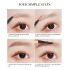 Enhancers Double Head Eyebrow Pencil Long Lasting Waterproof 5 Colors Eye Brow Pen Tint Mascara Enhance Cosmetics Beauty Women Makeup