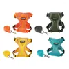 Colliers de chien Terraction Rope Top Top Pet Pet Strap Réflexion et Cat de marche respirant