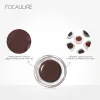 Enhancers FOCALLURE 5 Colors Eyebrow Gel Waterproof Long Lasting Eyebrow Enhancer Eye Brow Powder Cream Makeup Women Cosmetics