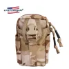 Torby EmersonGear taktyczna torba talii M1 Polisowa woreczka Universal Storage Pack Panel Airsoft Hunting Turing Cycling Molle Nylon