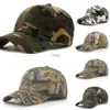 Ball Caps 1pcs Camouflage Baseball Cap Cap ajusté NOUVELLES CAPS BASEALL CATS SUMPRES ÉCRONS SUR