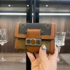 Kadın Lüks Designers Kısa Cüzdan Dauphine Çanta Çanta Bayanlar Seyahat Cüzdan Cüzdan Çantası 12cm Orijinal Kutu Immbj
