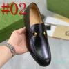 2024 Classic Men Business klänningskor äkta läder brock retro gentleman män designer loafers skor formell bröllop bullock