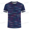 Camisetas masculinas para eventos esportivos ao ar livre Treinando roupas de badminton Motion Mens camiseta de tamanho grande slve slve rastrear casual redondo tops t240419