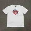 Męskie koszulki Y2K Summer Hip Hop Wiertło Nowy styl ADWYSD Zakresy T Shirt Men Vintage Strtwear Tops Sunflower Print Short Slve T Shirt T240419