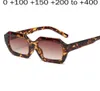 Okulary przeciwsłoneczne Mężczyźni Square Bifocal Sun Reading okulary Women Retro Reader Marka projektant Brown Diopter Lagfer Presbyopic Nxsunglasse9782137