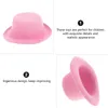 Ropa para perros 6 PCS Crafts Mini Cowboy Hat Gaps Sombreros de gato para gatos Decoraciones de fiestas de tela