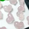 Связанные браслеты 5pcs Natural Rose Quartz Carving Dewelry для подвесной серьговой браслет Reiki Healing Stone Diy аксессуары 17 мм