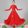 Vêtements ethniques Dance mongole robe folk pratique jupe chinoise Vêtements traditionnels de style national
