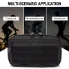 Paquetes Bolsa de cintura al aire libre para el chaleco táctico Cachón de la cintura Herramienta de paquete Polla Tactical EDC Campo de campamento Bolsas Molle Belt Bolsas