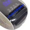 Nagelorter 96W UV LED -nagellampa med strass 19200mAh Protectable laddningsbara trådlösa nageljus med LED Touch Scree 4 timerinställning Y240419