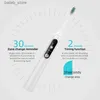 Toothbrush Intelligent Magnetic Suspension Ultrasonic Electric Toothbrush Rechargeable Soft Bristles Waterproof Screen / Visualization DIY Y240419TZX4