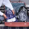 Förvaringspåsar 10 packskor väska researrangör påse bärbart tote dragkonst för stövlar sport