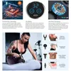 Elektrische Massaggermassage Pistole 32 Geschwindigkeit Tiefgewebe Wahrnehmung Muskelmassagebast