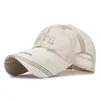 Ball Caps Letter A réglable Snapback Sport Baseball Cap chatte Men Unisexe Mesh Visor Plat CHAPEL