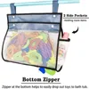 Sacos de armazenamento Bolsa de rede multifuncional para brinquedos de chuveiro do bebê e produtos para o banho de adultos múltiplas maneiras de pendurar