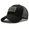 Ball Caps Spring And Summer Mesh Breathable Personality Sticker Embroidery Women's Baseball Cap Hat Men's Outdoor Sunscreen