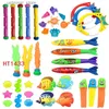 Sable Player Water Fun Diving Toys Set Pool Pool Toys for Kids Diving Sticks Diving Rings Pirate Treasures Fish Toys Octopus Water Swim Bath Toys L416