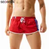 Seobean Shorts Mens Beach Quick Dry Nylon Fabrics Men Board Homme Casual Style Loose Joggers 240417