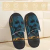 Slippers Film de terror casual Halloween Michael Myers Men Mulheres Mulheres Lazer Pantoufle Homme Home