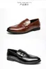 Повседневная обувь Luckman Mens Dress Pu кожаная мода Men Men Business Loafer