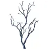 Fleurs décoratives 3 pcs La célébration fausse branche d'arbre LED Home Decor Branches pour décoration vase