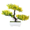 Fiori decorativi ornamenti di pinoli piccoli pianta finta in vaso in vaso artificiale tavolo decorazione bonsai