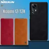 Portfel dla Xiaomi 12S/12/12x obudowa Nillkin Soft PU skórzana obudowa biznesowa odporność na szok portffortowy gniazdo Przewrotne okładka dla Xiaomi Mi 12/12x Pro