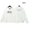 Mens Designers Designer Bone Letter Long Sleeve Street Loose Pure Cotton Hoodie Men and Women the Same Couple Wear with Hat Series No. 01