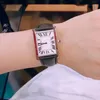 Cadran travaillant des montres automatiques Kajia Xiaokajia Fashion Versage polyvalent petit quartz carré femme montre