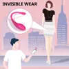 BROSTS Trådlös Bluetooth G Spot Dildo Vibrator Women App Remote Control Wear Vibration Egg CLIT Kvinnliga trosor Sexleksaker för vuxna