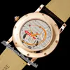 Orologio da uomo automatico da uomo di Rotonde Flying Tourbillon Rmsf Rose Gold Silver Nero Romano Cinta di pelle marrone Super Edition Orologi RELOJ HOMBRE MONTRE PURETIME PTCAR