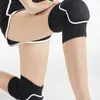 2024 1PAIR Sports Knee Pad Doross Dance Dance Ochraniacz kolana Elastyczna gęstość gąbki kolan współuczołów Brace do treningu jogi na siłowni Trening