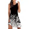 Robe de femmes Sweet Style Round Nou Souppe Souppe Floral