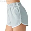 Desginer Alooo Yoga Shorts امرأة بانت أعلى نساء نساء عالية الخصر القصيرة الرياضة اللياقة البدنية الجري