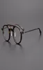 Vintage Round Titanium Acetate Eyeglasses Frames Men Women039S Retro Circle Recept Eye Glasses Double Beam Optical Eyewea4351292