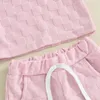 Kleding Sets Trigren baby Baby Boy Girl Summer Outfit Checkerboard Patroon korte mouw T-shirt en shorts 2 stks casual peuter kleding