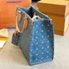 Kadınlar Klasik Retiro Toates Denim Çantalar Deri Çiçek Deri Çanta Lüksleri Shouder Crossbody Messenger Bayanlar Seyahat Çantaları POUCH P ISXK