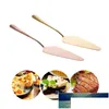 Cake Tools 1PC rostfritt stål spade kniv pie pizza ostserver avdelare knivar bakning droppleverans hem trädgård kök, matsal ba dh06m