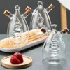 Бутылки для хранения герметичного горшка с двусторонним слоем 2-в-1 Стеклянные приправы кухонные инструменты.